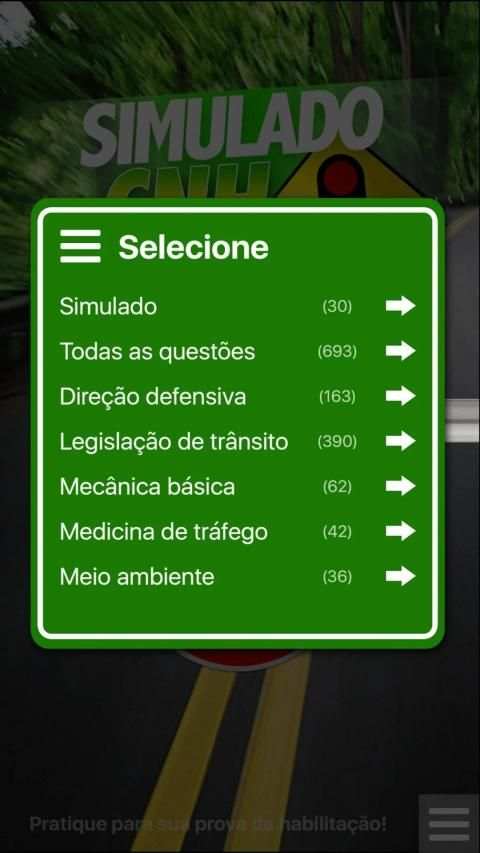 Simulado CNH screenshot 9