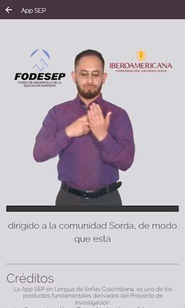 SEP: Lengua de señas colombiana скриншот 13