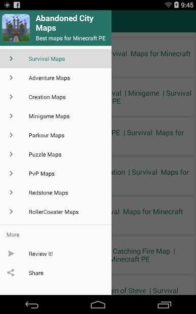 Abandoned City for Minecraft PE screenshot 2