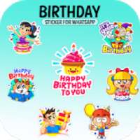 Birthday Stickers for whatsapp on 9Apps