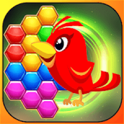 ikon Red Bird Hexa Puzzle