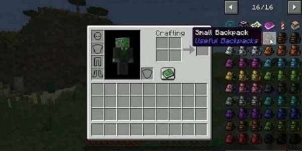 Useful Backpacks Mod screenshot 1