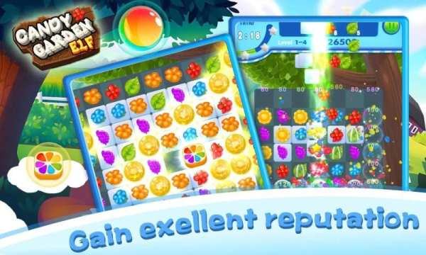 Candy Garden Elf screenshot 1