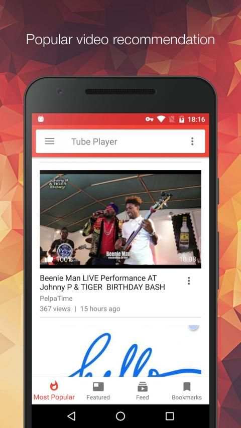 Tube Player screenshot 4