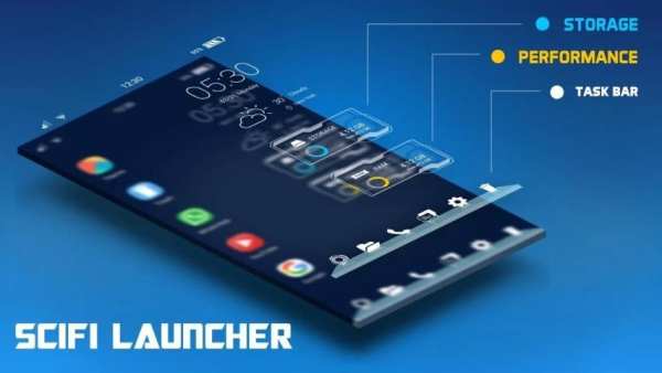 Sci-fi Launcher screenshot 6