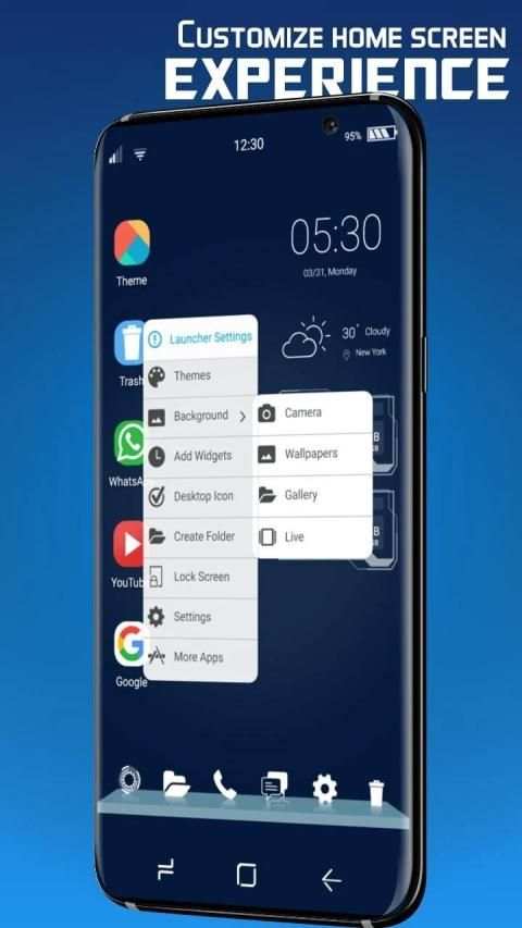 Sci-fi Launcher screenshot 3