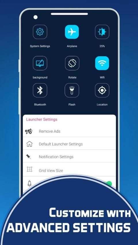 Sci-fi Launcher screenshot 4