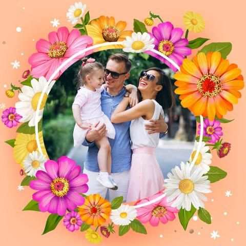 Flower Photo Frame 2019 - Flower Photo Editor screenshot 3