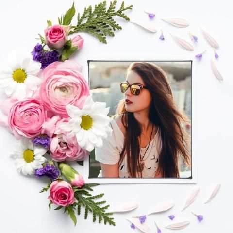 Flower Photo Frame 2019 - Flower Photo Editor screenshot 2