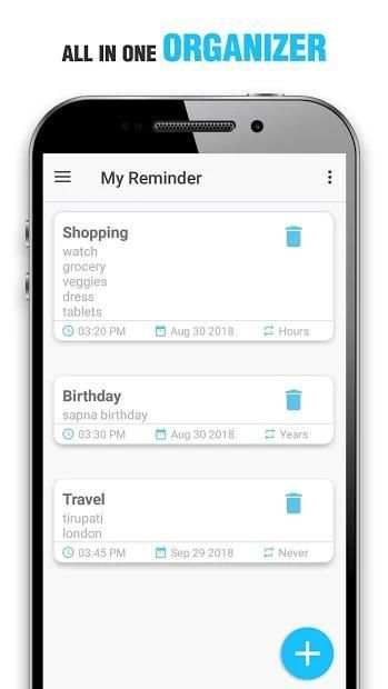 RemindAll : Reminder app with alarm for daily work screenshot 5