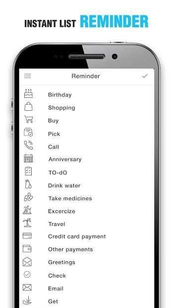 RemindAll : Reminder app with alarm for daily work screenshot 1