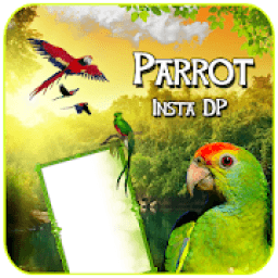 Parrot Insta DP Maker – Love Birds आइकन