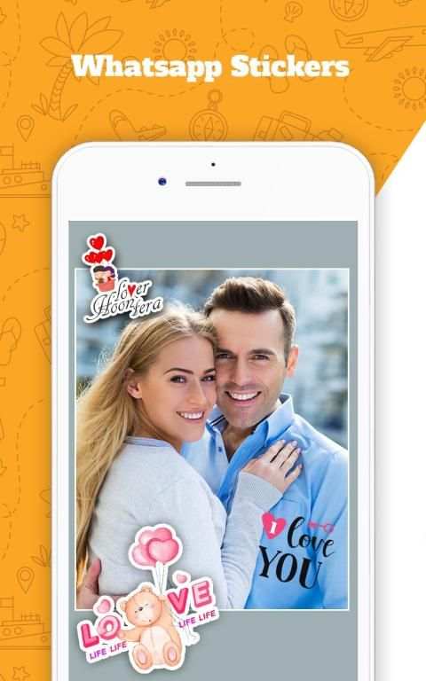 Sticky - Whatsapp Chat Stickers Valentine SPL app screenshot 1