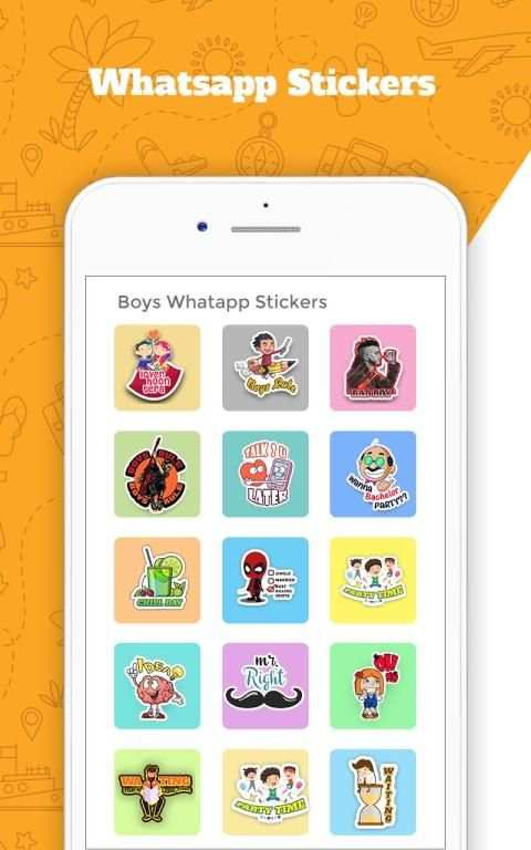 Sticky - Whatsapp Chat Stickers Valentine SPL app screenshot 5