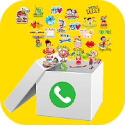 ikon Sticky - Whatsapp Chat Stickers Valentine SPL app