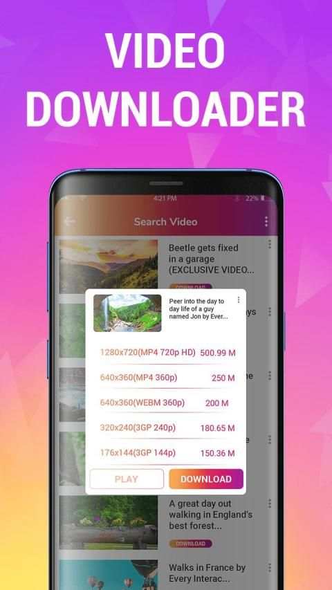 You video downloader-Download free videos screenshot 2