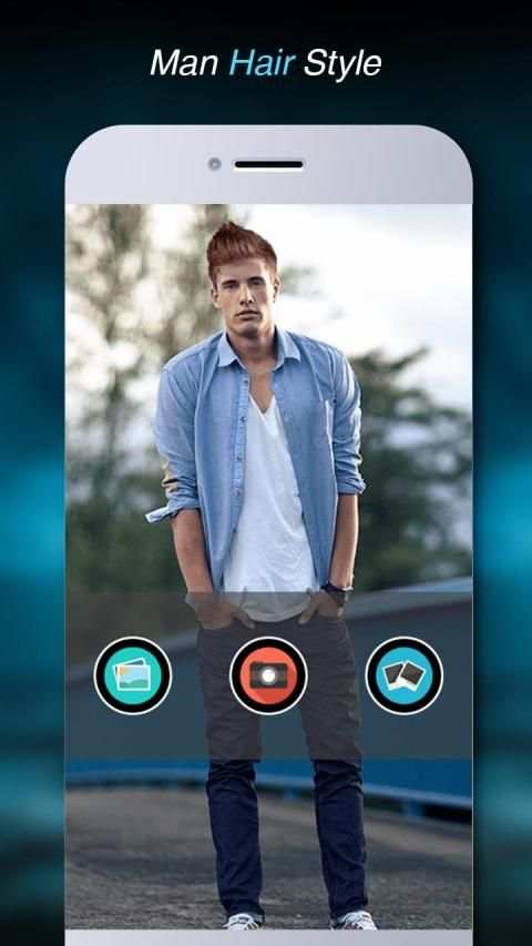 Man HairStyle Photo Editor screenshot 4