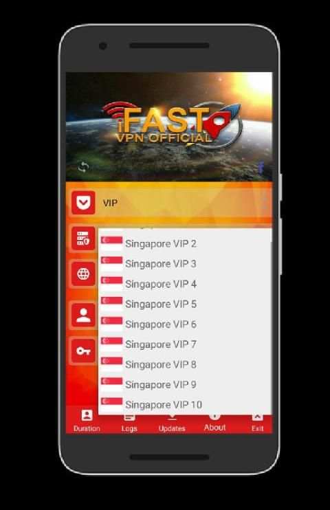 iFastVPN screenshot 1