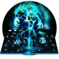 Ice Flame Transformer Robot Keyboard