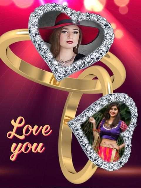 Lovely Ring Photo Frames screenshot 3