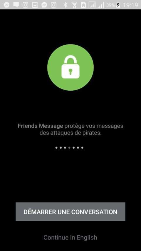 Friends Message screenshot 1