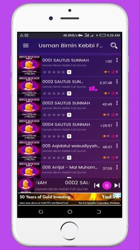 Usman Birnin Kebbi - Full Quran Mp3 screenshot 3