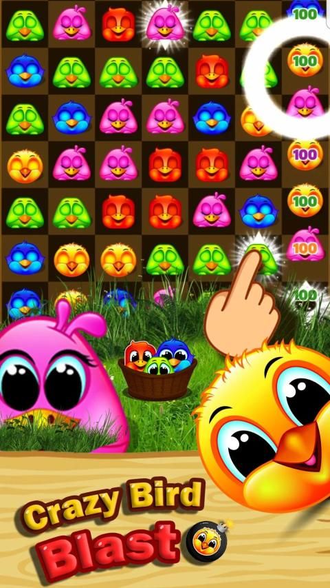 Crazy birds blast - match birds game screenshot 7