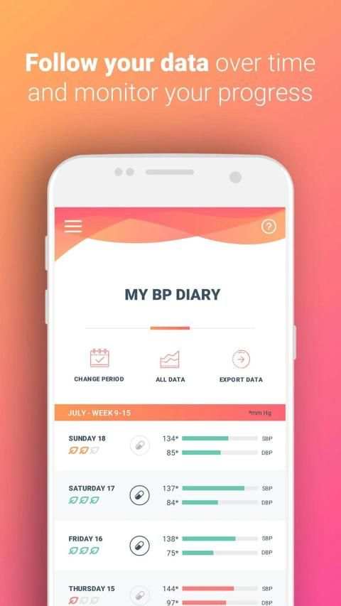 My BP Control स्क्रीनशॉट 2