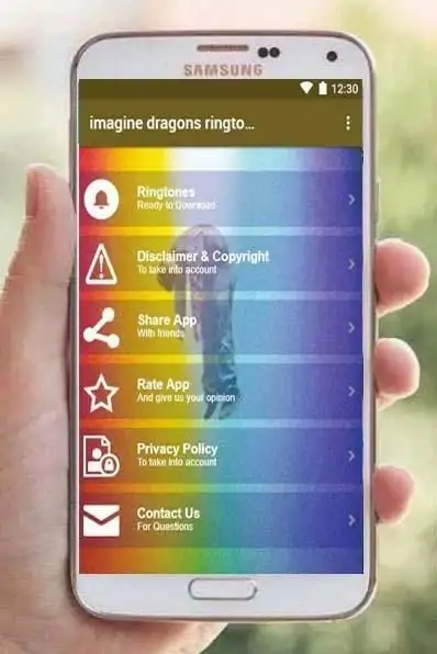 Download Do Aplicativo Imagine Dragons Ringtones Free 2023.