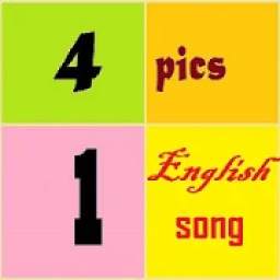 4 pics 1 english song Hit songs popular