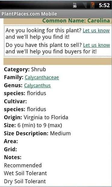 PlantPlaces.com Mobile screenshot 6