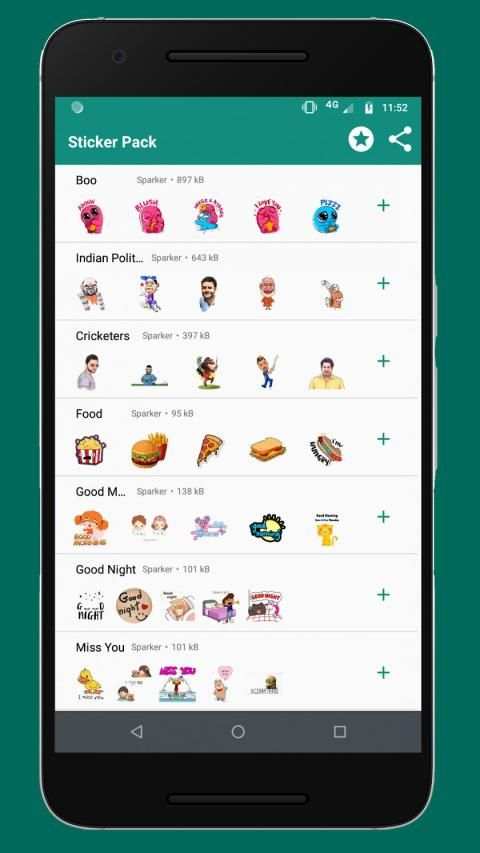 New stickers pack Funny Sticker screenshot 5