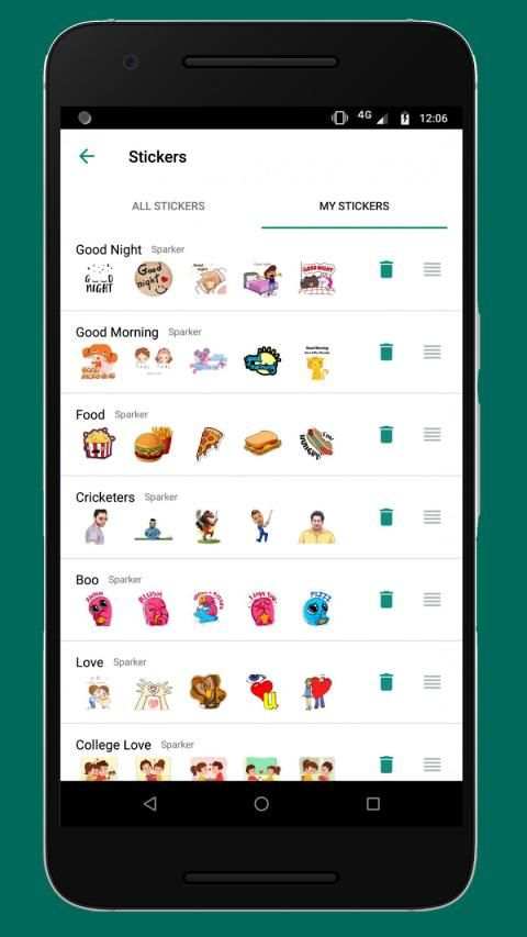 New stickers pack Funny Sticker screenshot 1