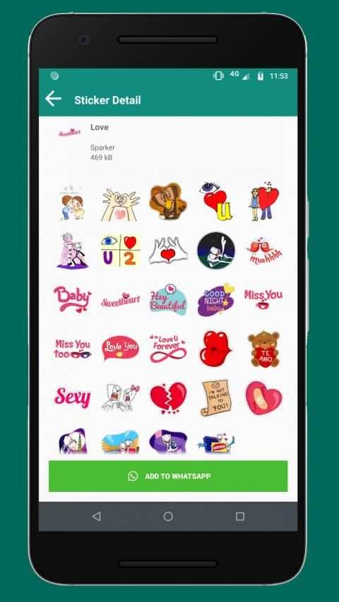 New stickers pack Funny Sticker screenshot 3