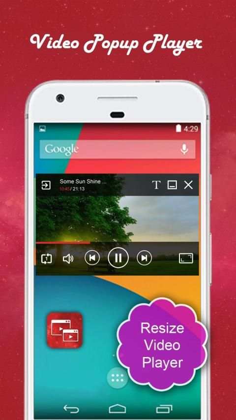 Popup Video Player screenshot 3