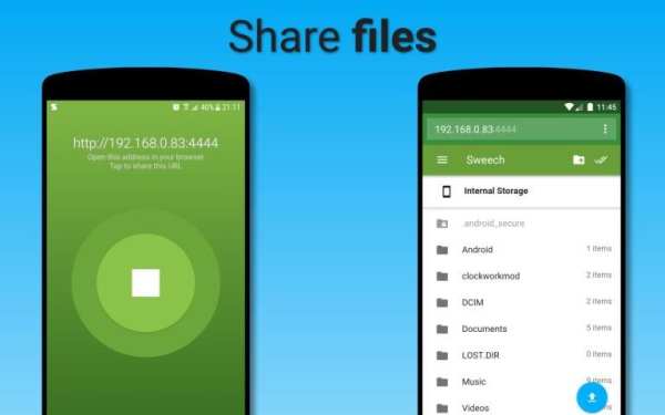 Sweech - Wifi File Transfer screenshot 5