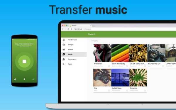 Sweech - Wifi File Transfer स्क्रीनशॉट 3