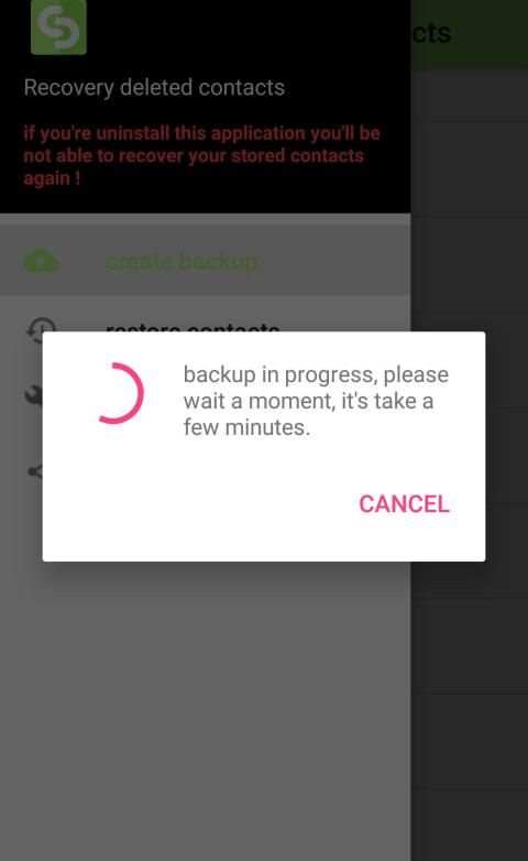 Recover All Deleted Contact screenshot 3