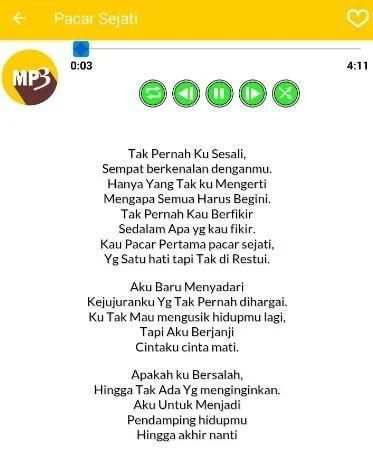 Lirik Adista Terpopuler screenshot 3