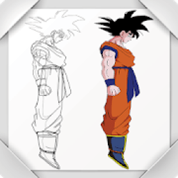 How To Draw Goku -Super Saiyan आइकन