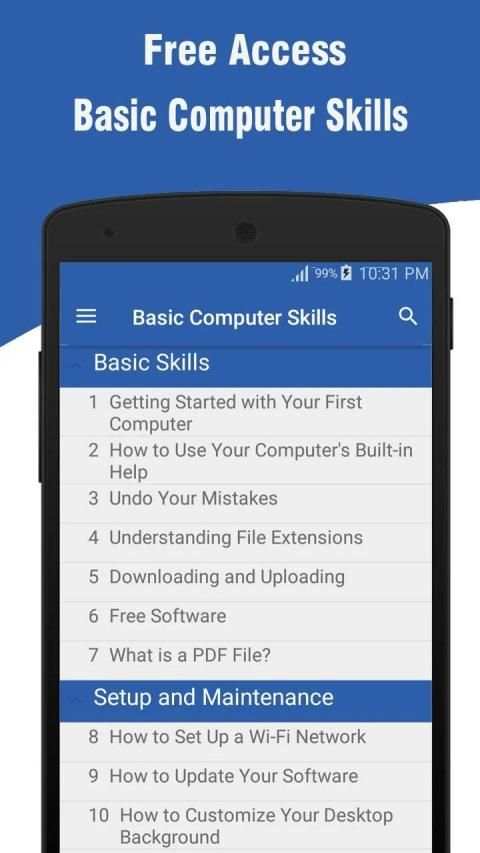 Basic Computer Skills screenshot 4