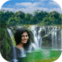 Waterfall Image Editor _ Waterfall Photo Frames आइकन