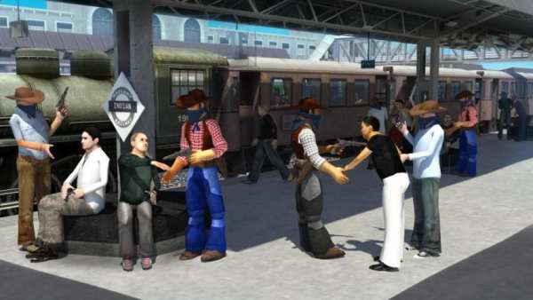 Train Driving Auto Theft Simulator screenshot 1