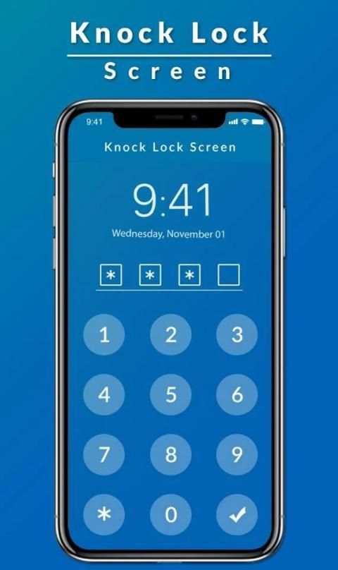 Knock Lock Screen скриншот 2
