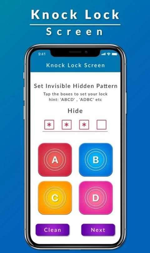 Knock Lock Screen скриншот 5