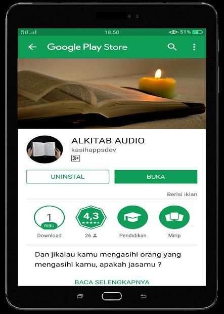Alkitab Audio 9 تصوير الشاشة