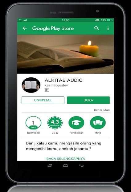 Alkitab Audio 1 تصوير الشاشة