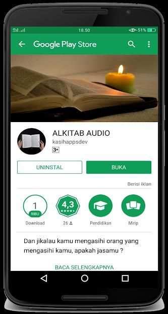 Alkitab Audio 17 تصوير الشاشة