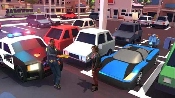 Police Car Simulator 2019: free cop games 3D screenshot 1