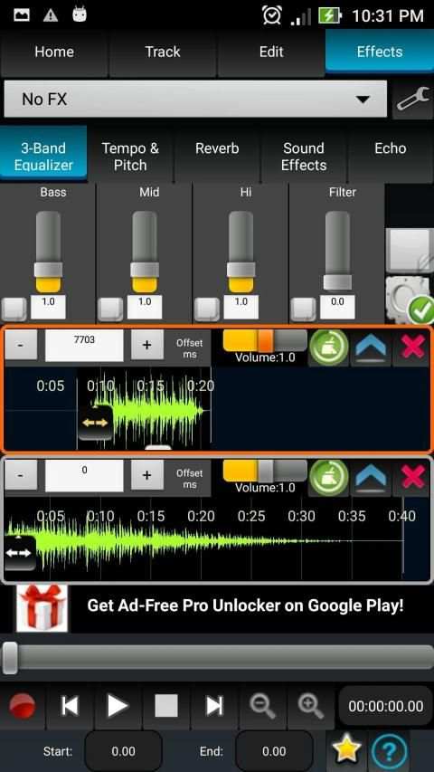 AudioDroid : Audio Mix Studio स्क्रीनशॉट 6